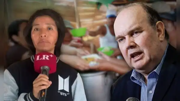 Dirigente de olla común responde a López Aliaga tras ser insultada por reportar sangrecita podrida: "Pido que me respete y se retracte"