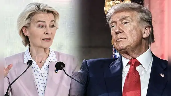Trump se reúne con Von der Leyen para evitar que los aranceles desaten una guerra comercial entre EE. UU. y Europa