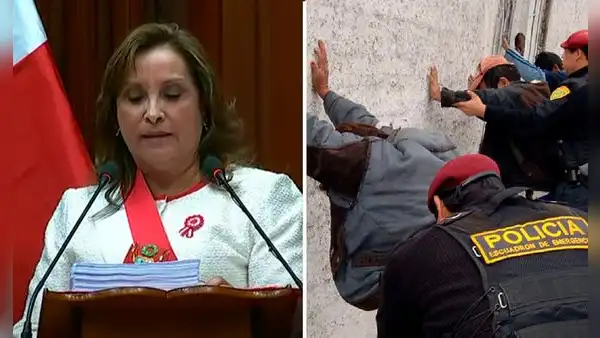 Dina Boluarte culpa a gobiernos pasados por incremento de extorsión y delincuencia: "No ha sido mi gestión"