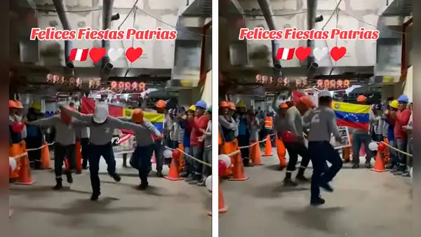 Venezolanos en Perú celebran las Fiestas Patrias al ritmo de un huaylas y emocionan a todos en las redes sociales: "Peruzolanos"