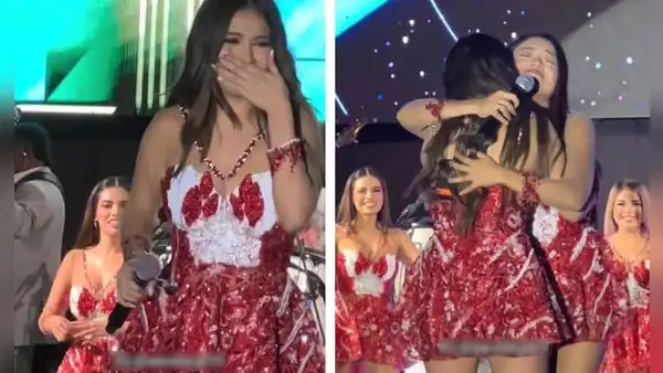 Alejandra Guerrero se emociona hasta las lágrimas tras volver a cantar junto a la Bella Luz en un concierto inolvidable
