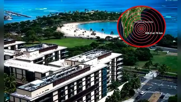 Se activan las alertas de tsunami en todo Hawaii tras el terremoto de magnitud 8,8 en Rusia: suenan las sirenas