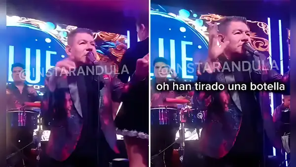 Dilbert Aguilar explota tras recibir botellazo durante su show en discoteca: "¿Quién fue?"