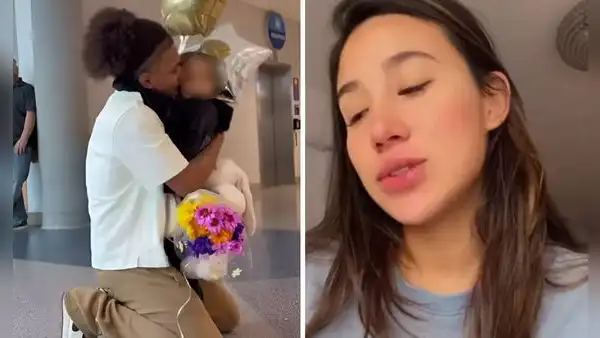 El emotivo reencuentro de Youna, expareja de Samahara Lobatón, con su hija después de un año sin verla