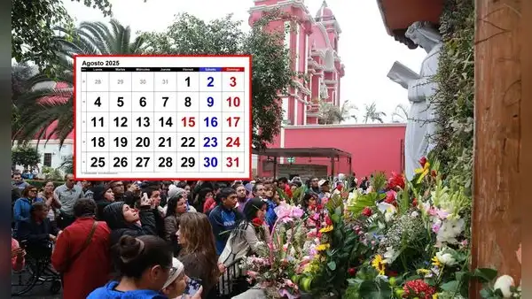 Feriados y días no laborables agosto 2025: revisa todas las fechas de descanso para los trabajadores del Perú