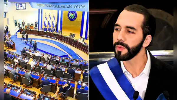 Asamblea Legislativa de El Salvador avala la reelección presidencial indefinida para Bukele