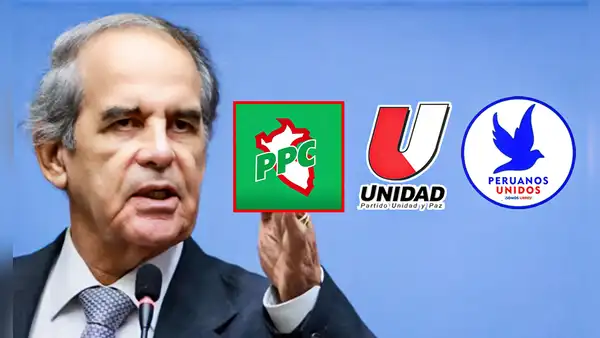 Elecciones 2026: Unidad y Paz, PPC y Peruanos Unidos forman 'Unidad Nacional' con Chiabra como precandidato presidencial