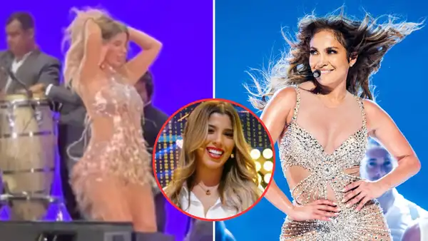 Yahaira Plasencia sorprendió con sensual ‘baile de la boa’ junto a Corazón Serrano en Trujillo y redes estallan: “La reencarnación de Jennifer López”