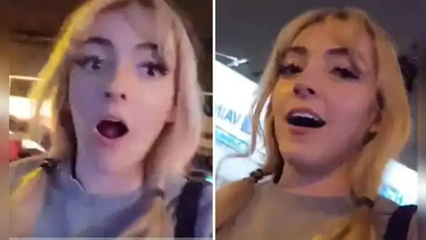 Streamer americana Sylvee graba accidente en vivo mientras caminaba por calles de Lima: “What the f...”