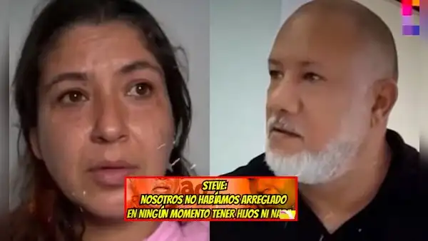 Filtran audio de Steve Palao encarando a madre de su última niña: "No habíamos acordado tener hijos"