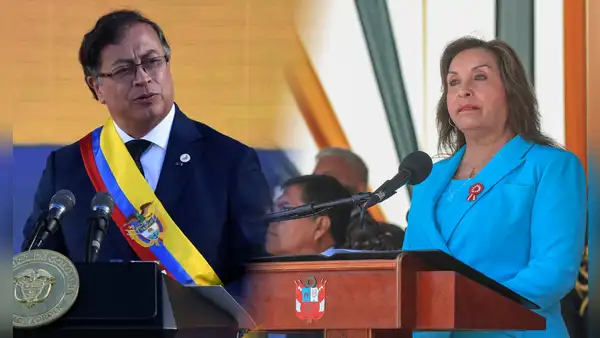 Dina Boluarte viaja a Japón en medio de conflicto diplomático con el presidente Petro, quien denuncia que Perú tomó territorio colombiano