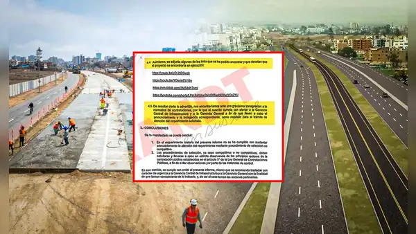 Vía Expresa Sur, la obra con sobrecosto y sin estudios de López Aliaga: trabajadores alertaron irregularidades y fueron despedidos