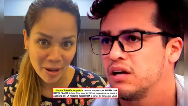 Andrea San Martín gana demanda de alimentos a Juan Víctor y revelan lo que deberá pagar por manutención de su hija