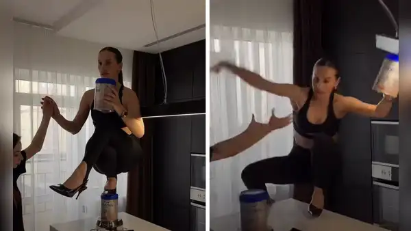 Influencer rusa se fractura la columna después de intentar recrear un reto viral de Nicki Minaj en redes sociales