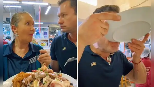 Actor peruano que triunfa en México regresa a Lima y queda fascinado al probar ceviche en un mercado: “¡Esto es otra cosa!”