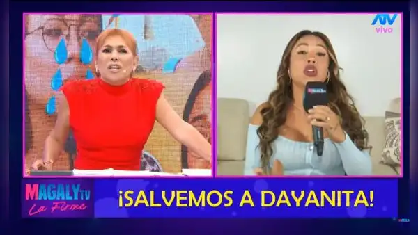 Magaly Medina enfrenta en vivo a Dayanita por pedirle ayuda psicológica tras video llorando
