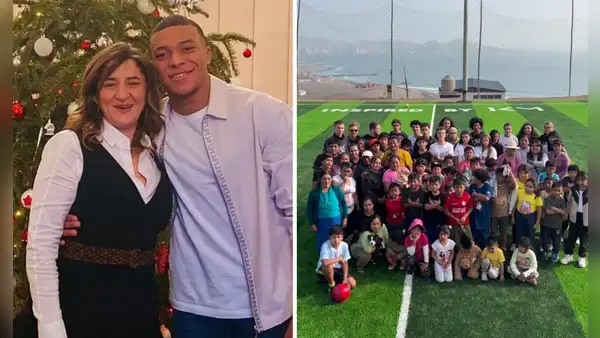 Mamá de Kylian Mbappé llegó a Ancón para ver los avances de la fundación de su hijo en Perú: también ayudó a una olla común
