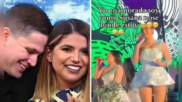 Susana Alvarado comete curioso error en concierto de Corazón Serrano y fans reaccionan: “Enamorada soy como ella… no sé dónde estoy”