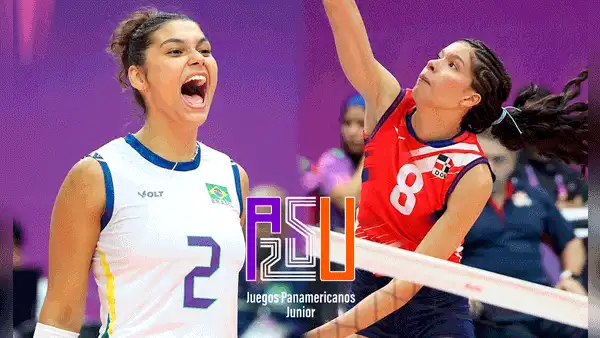 Brasil vs República Dominicana vóley EN VIVO: horario y cómo ver la semifinal femenina por los Panamericanos Junior 2025
