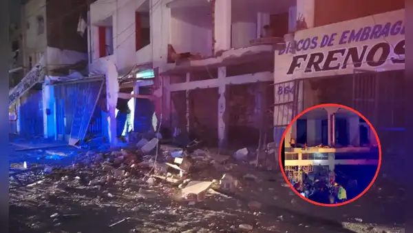 Fuerte explosión se registra en Av. Perú en Trujillo: se trataría de un atentado de banda criminal