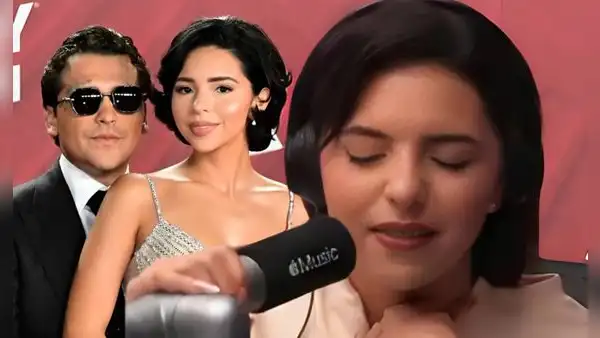 Ángela Aguilar se quiebra en vivo tras entrevista de Christian Nodal sobre Cazzu: "Elijo no ser parte de eso"