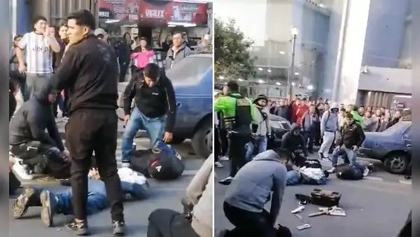 Balacera en el Centro de Lima: cinco detenidos tras intento de asalto cerca de Hiraoka, en Av. Abancay