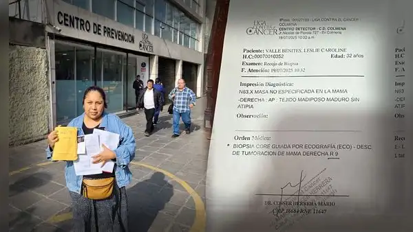 Madre acude a biopsia por descarte de cáncer y termina con mastitis crónica: denuncia negligencia médica