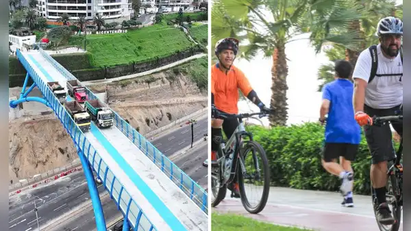 Prohíben el paso de ciertos vehículos en el nuevo puente turístico Miraflores-Barranco: conoce cuáles son y desde cuándo