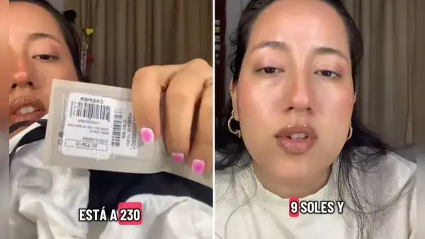 Joven peruana sorprende al comprar cartera carísima en oferta de S/230 pagando solo S/9: "Me encanta"