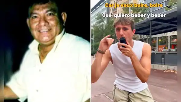 Francés canta ‘Cervecero’ de Armonía 10 en su idioma y las redes estallan: “Páseme le cervezé”