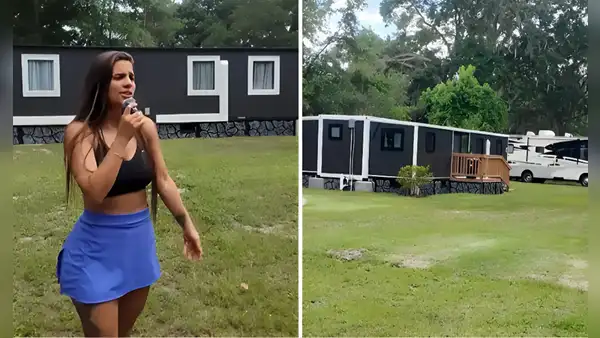 Así son las casas chinas 'para armar' que una migrante colombiana instaló en Estados Unidos: “Tienen todo”