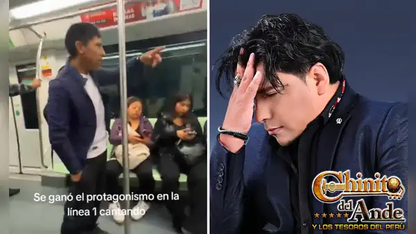 Hombre sorprende en el Metro de Lima al improvisar huayno y es viral: 'Chinito del Ande' lo invita a show
