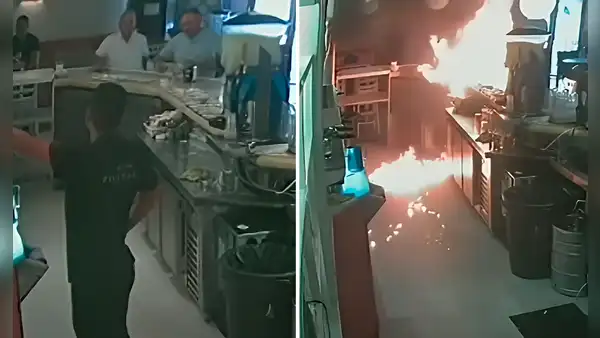 Hombre incendia un bar luego de que no le pusieran mayonesa en su bocadillo en España: fue detenido por la Guardia Civil