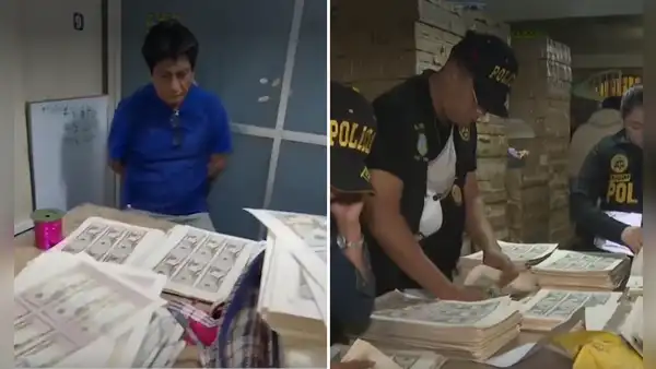 Incautan más de un millón de dólares en billetes falsos en imprenta de La Victoria