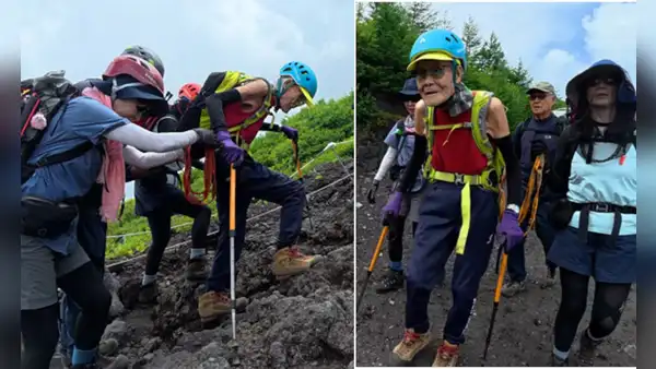¡Increíble! Japonés de 102 años conquista el monte Fuji y bate récord histórico