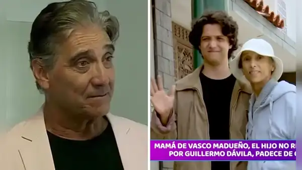Guillermo Dávila se conmueve al ver el dolor de su hijo Vasco por la enfermedad de su madre: “Quisiera poder ayudarlo más”
