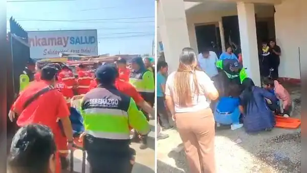 Más de 50 escolares se desmayan en pleno desfile escolar por la golpe de calor durante Aniversario de Cañete