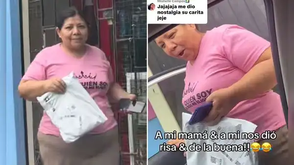 Mujer pidió ayuda a su sobrina para cargar 'enorme' pedido de Temu, pero solo llegó una bolsita