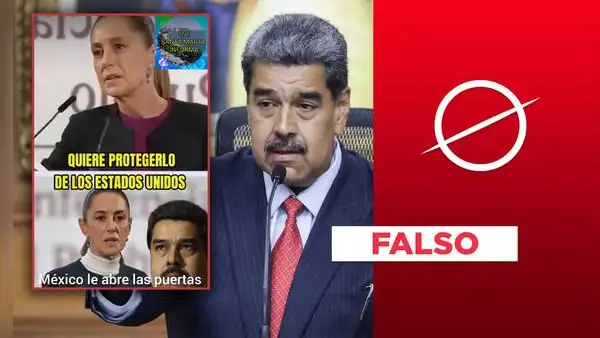 Claudia Sheinbaum no ofreció apoyo militar a la dictadura de Nicolás Maduro por guerra contra el narcotráfico de EE. UU.