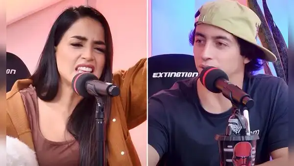 Onelia Molina incómoda por tiktoker 'Gatito' en plena grabación de podcast: “¿Quién es este?”