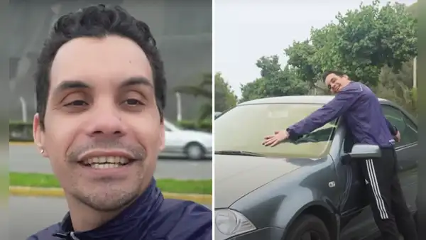 Joven cubano que llegó al Perú en busca de un mejor futuro se emociona al comprarse su primer carro: "No será 0 km, pero es satisfactorio"