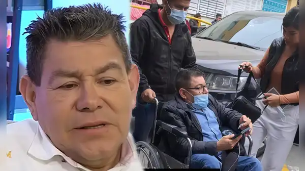 Dilbert Aguilar genera preocupación al ser captado en hospital junto con Jhazmín Gutarra tras anunciar separación