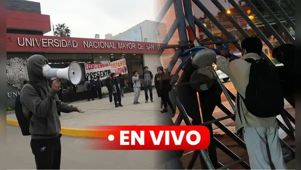 Toma de San Marcos HOY: minuto a minuto del tercer día de protestas y la suspensión del examen de admisión 2026
