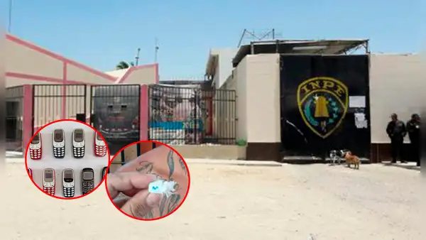 Operativo contra la extorsión: INPE incauta celulares y chips en penal de Piura