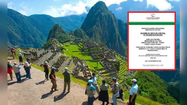 Problemas en Machu Picchu: Contraloría advierte desorden en venta presencial de boletos para ingreso a llaqta