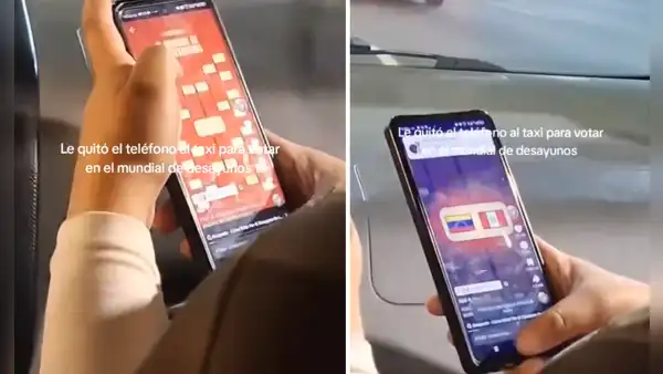 Venezolana tomó celular de taxista para votar por su país en el ‘Mundial de desayunos’ de Ibai Llanos y redes reaccionan: "Me niego a perder"