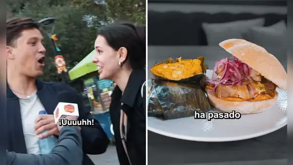 Turistas austriacos celebran eufóricos el triunfo del pan con chicharrón peruano en el 'Mundial de desayunos': “Vencimos a Venezuela”