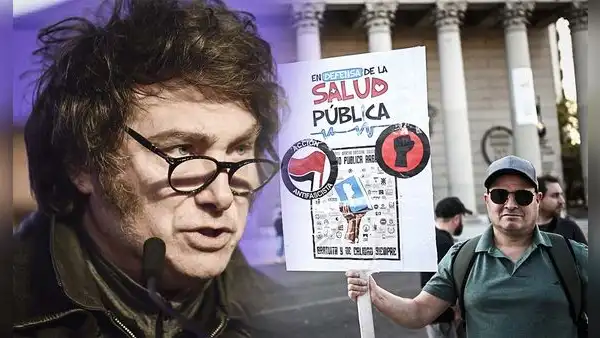 Javier Milei afronta una semana decisiva entre marchas en contra de recortes y crisis económica en Argentina