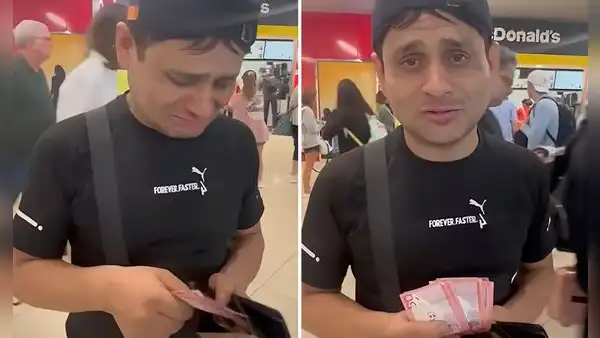Robotín la pasa mal en Estados Unidos por olvidar cambiar billetes peruanos: "No me quieren vender"