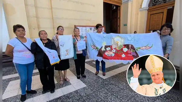 Chiclayo: mujeres de Monsefú elaboran artesanía para el papa León XIV por su cumpleaños